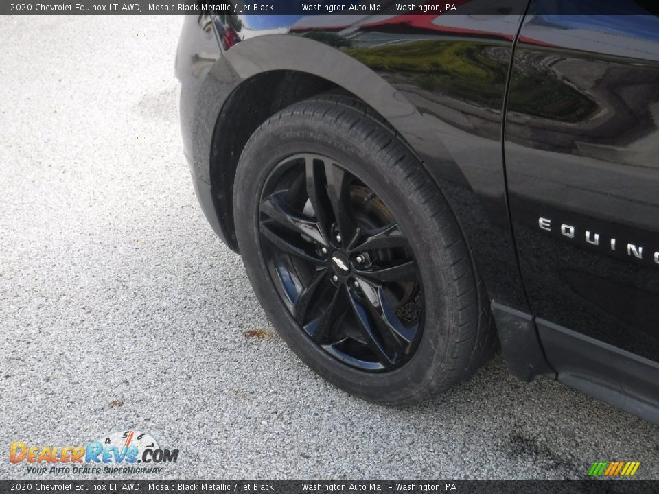 2020 Chevrolet Equinox LT AWD Mosaic Black Metallic / Jet Black Photo #12