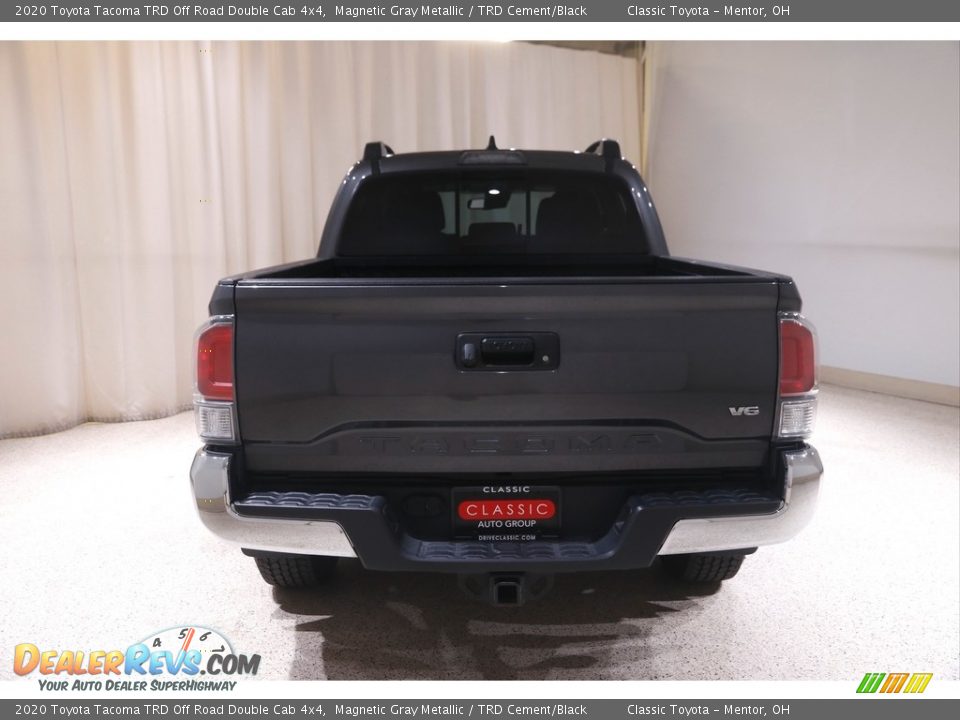 2020 Toyota Tacoma TRD Off Road Double Cab 4x4 Magnetic Gray Metallic / TRD Cement/Black Photo #17