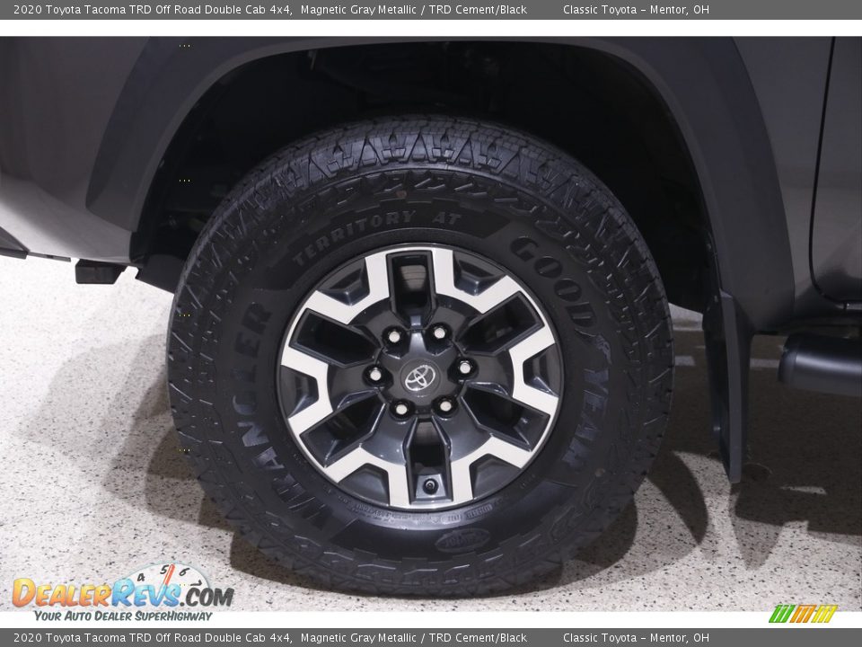 2020 Toyota Tacoma TRD Off Road Double Cab 4x4 Magnetic Gray Metallic / TRD Cement/Black Photo #19