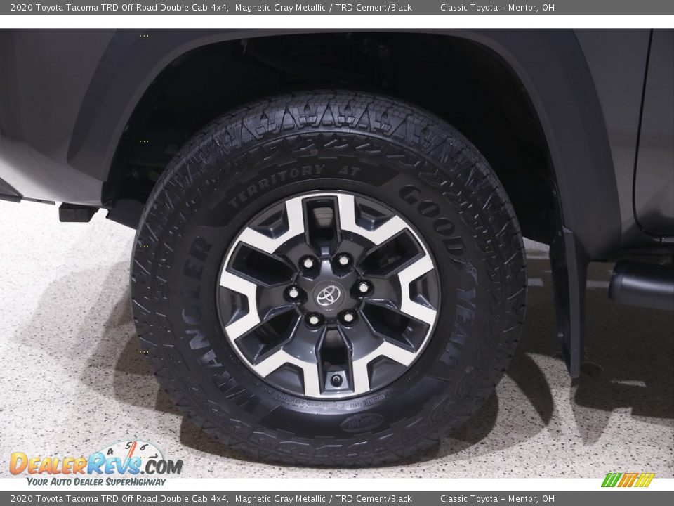 2020 Toyota Tacoma TRD Off Road Double Cab 4x4 Magnetic Gray Metallic / TRD Cement/Black Photo #19