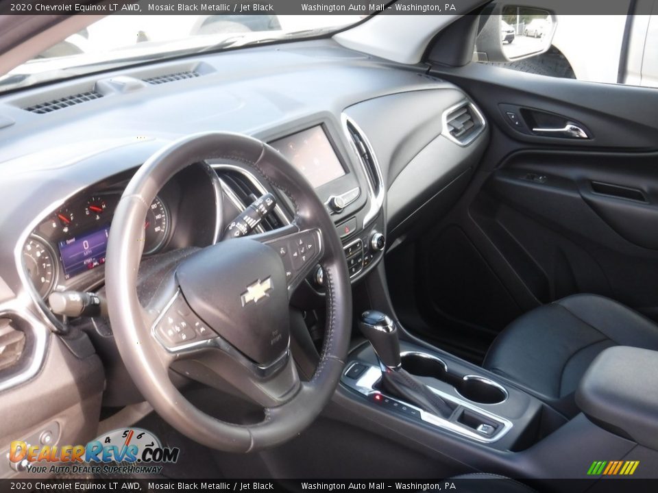 2020 Chevrolet Equinox LT AWD Mosaic Black Metallic / Jet Black Photo #17