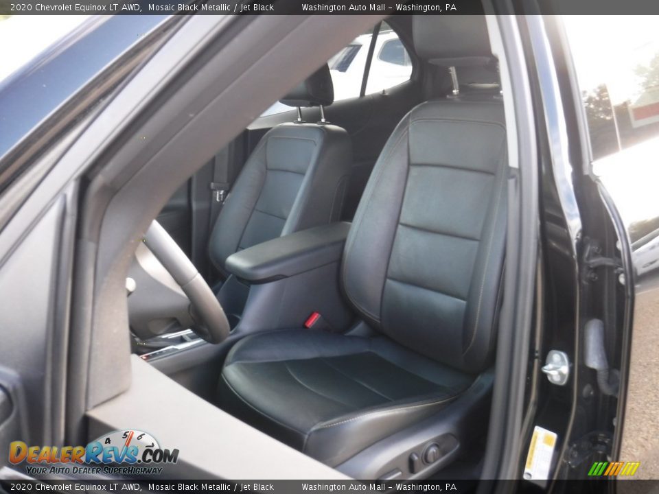 2020 Chevrolet Equinox LT AWD Mosaic Black Metallic / Jet Black Photo #18