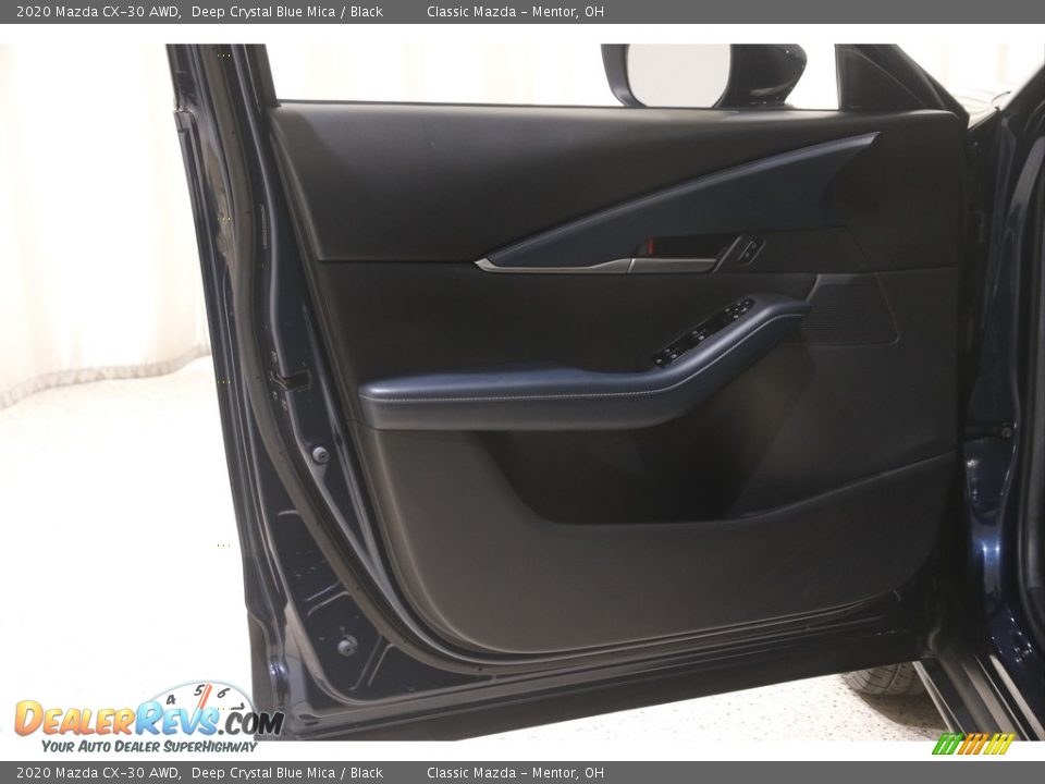 2020 Mazda CX-30 AWD Deep Crystal Blue Mica / Black Photo #4
