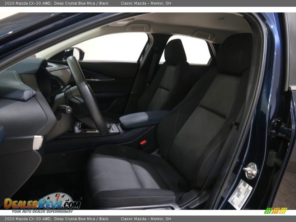 2020 Mazda CX-30 AWD Deep Crystal Blue Mica / Black Photo #5