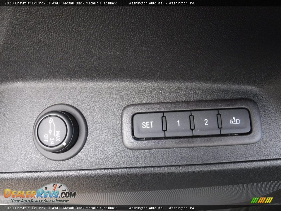 2020 Chevrolet Equinox LT AWD Mosaic Black Metallic / Jet Black Photo #21
