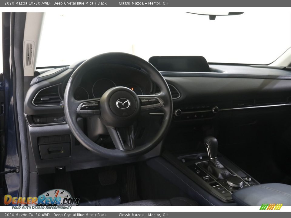 2020 Mazda CX-30 AWD Deep Crystal Blue Mica / Black Photo #6