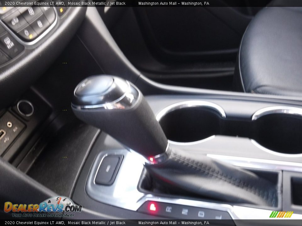 2020 Chevrolet Equinox LT AWD Mosaic Black Metallic / Jet Black Photo #22