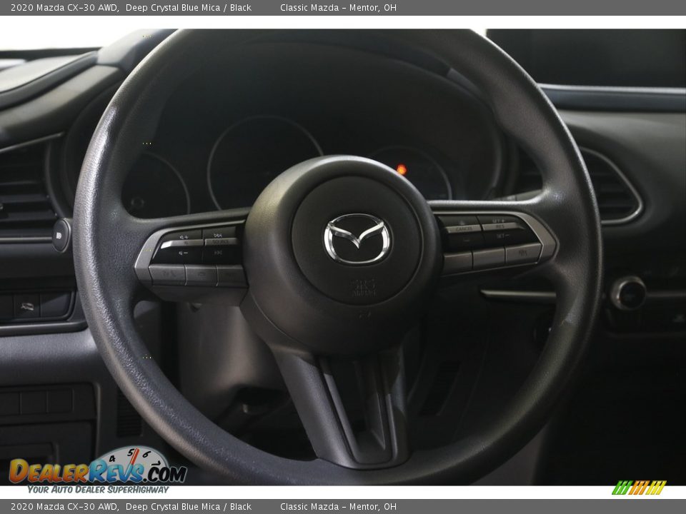 2020 Mazda CX-30 AWD Deep Crystal Blue Mica / Black Photo #7