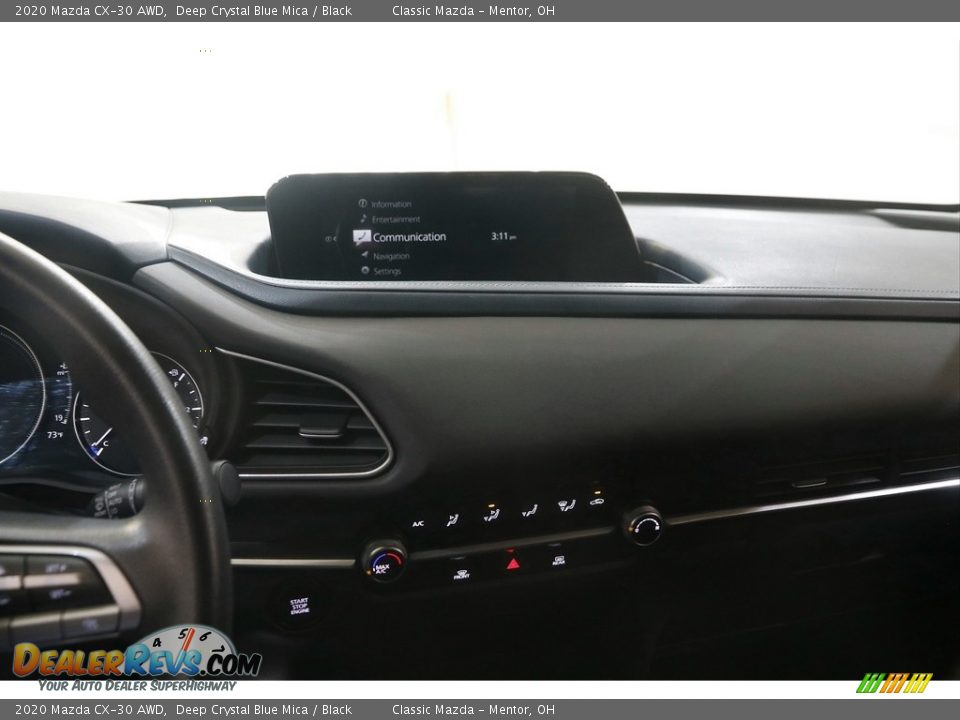 2020 Mazda CX-30 AWD Deep Crystal Blue Mica / Black Photo #9