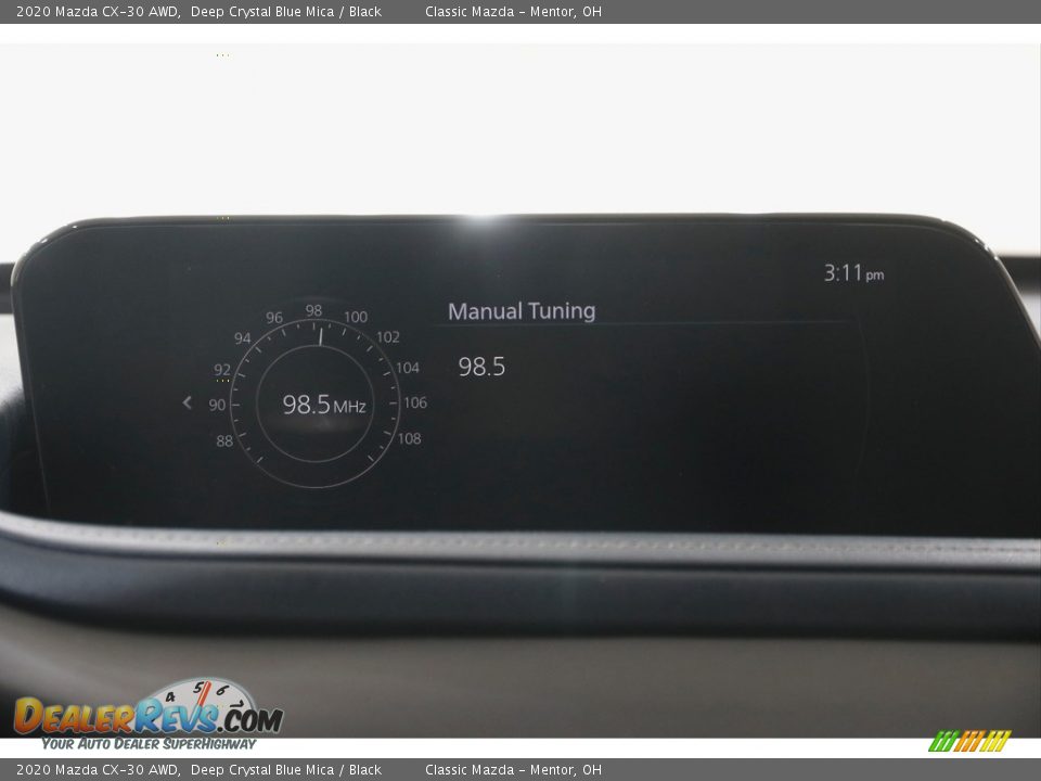 2020 Mazda CX-30 AWD Deep Crystal Blue Mica / Black Photo #11