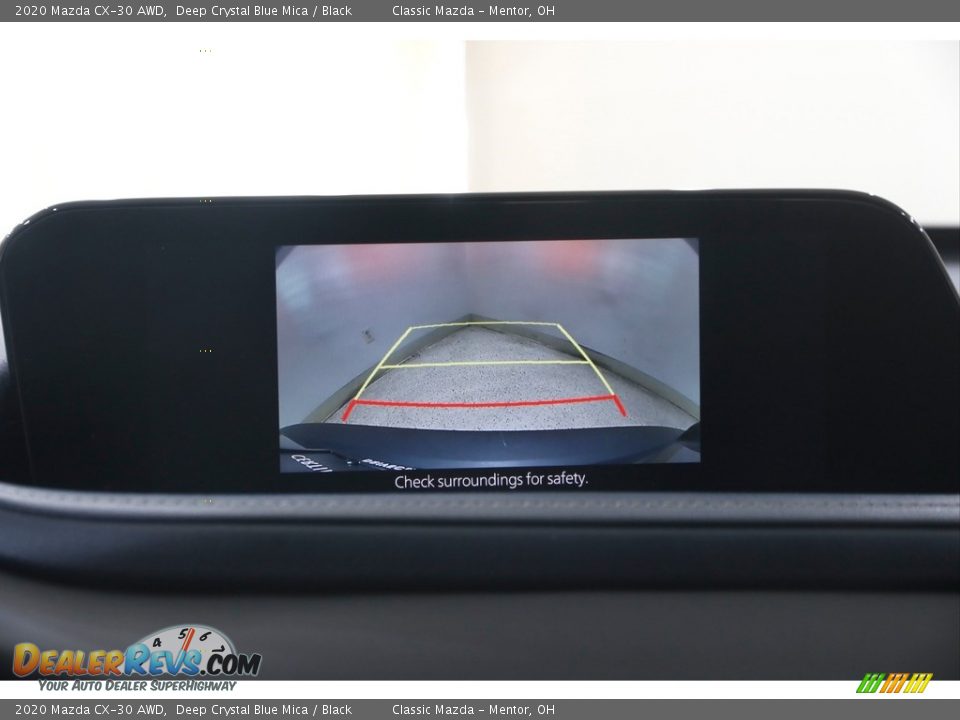 2020 Mazda CX-30 AWD Deep Crystal Blue Mica / Black Photo #12