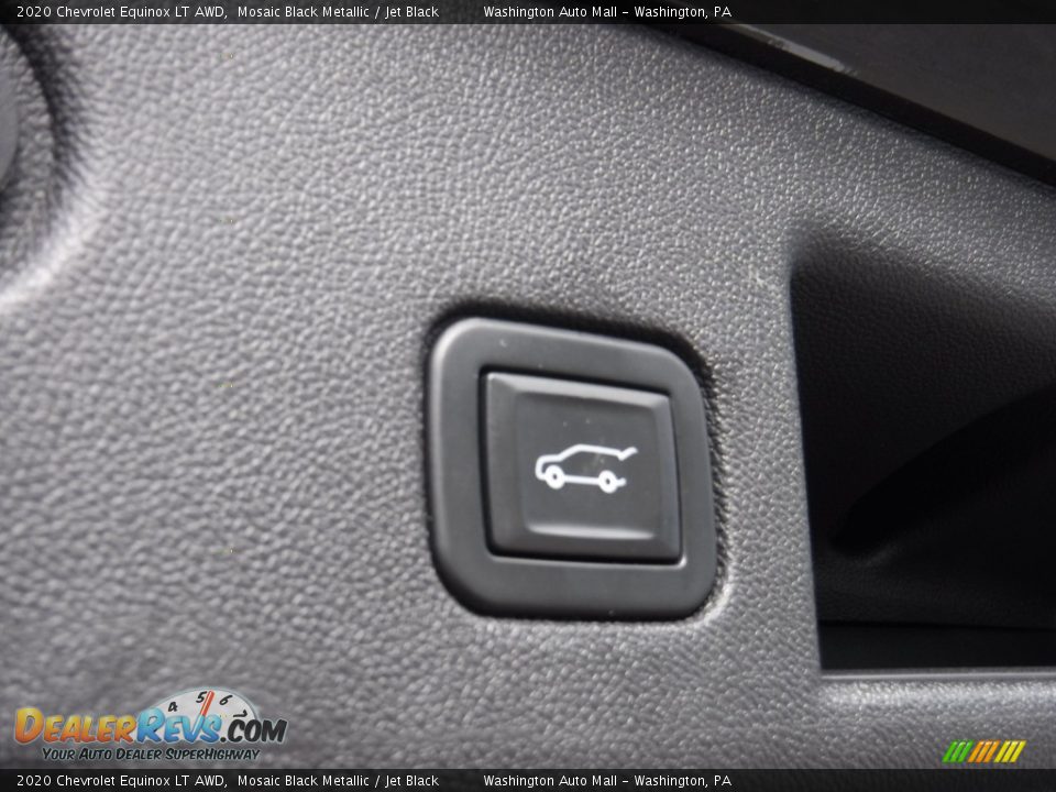 2020 Chevrolet Equinox LT AWD Mosaic Black Metallic / Jet Black Photo #28