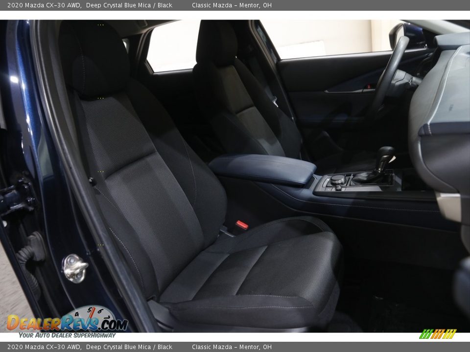 2020 Mazda CX-30 AWD Deep Crystal Blue Mica / Black Photo #14