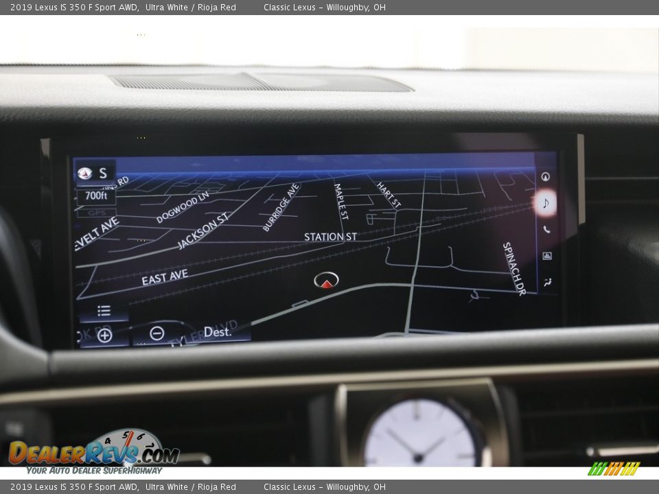 Navigation of 2019 Lexus IS 350 F Sport AWD Photo #10