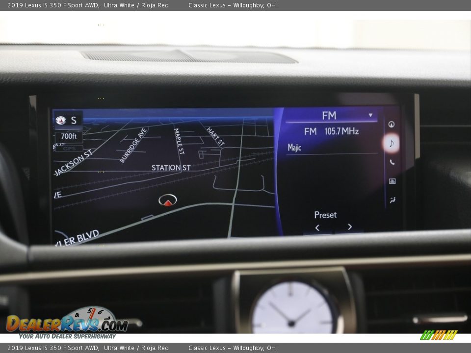 Navigation of 2019 Lexus IS 350 F Sport AWD Photo #11