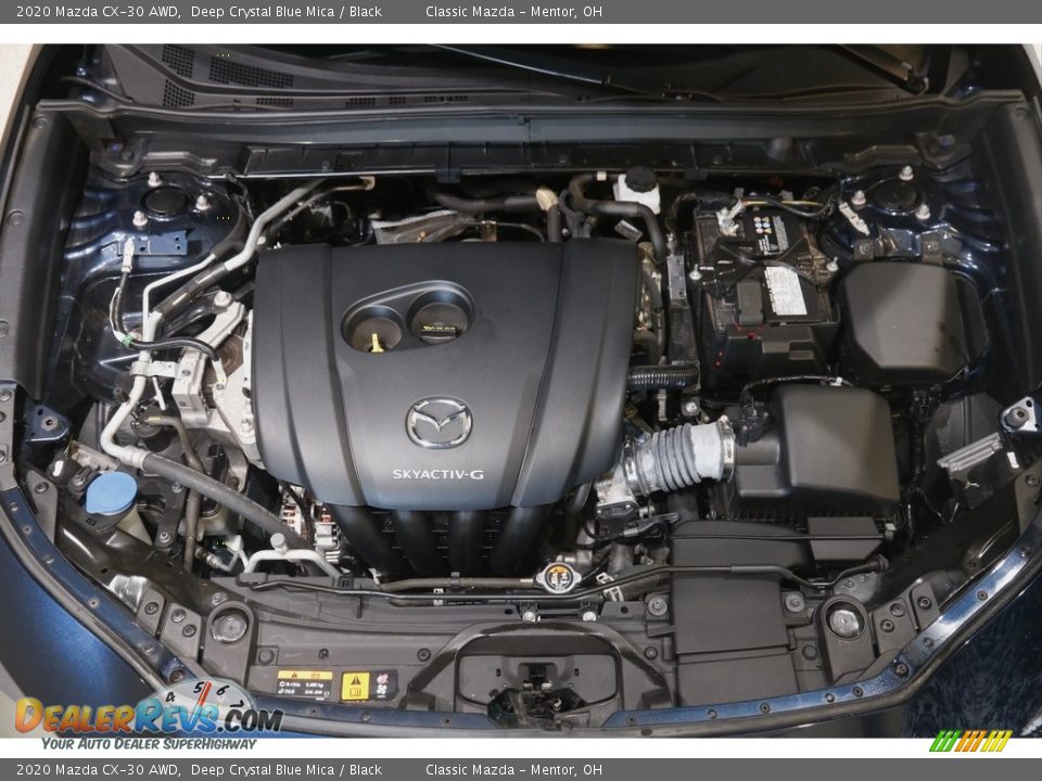 2020 Mazda CX-30 AWD Deep Crystal Blue Mica / Black Photo #18