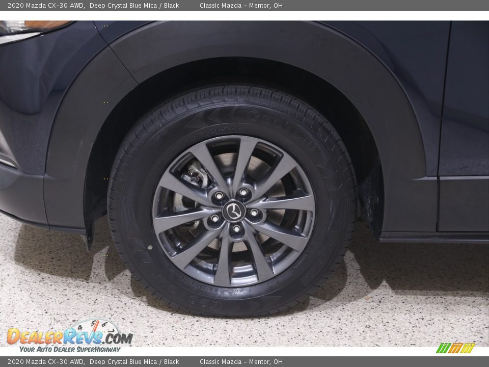2020 Mazda CX-30 AWD Deep Crystal Blue Mica / Black Photo #19