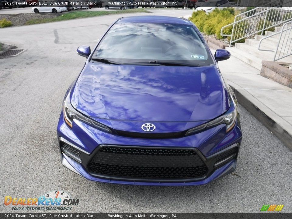 2020 Toyota Corolla SE Blue Crush Metallic / Black Photo #10