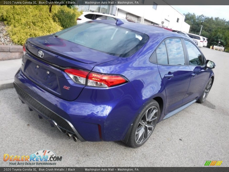 2020 Toyota Corolla SE Blue Crush Metallic / Black Photo #15