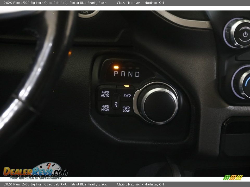 2020 Ram 1500 Big Horn Quad Cab 4x4 Patriot Blue Pearl / Black Photo #15