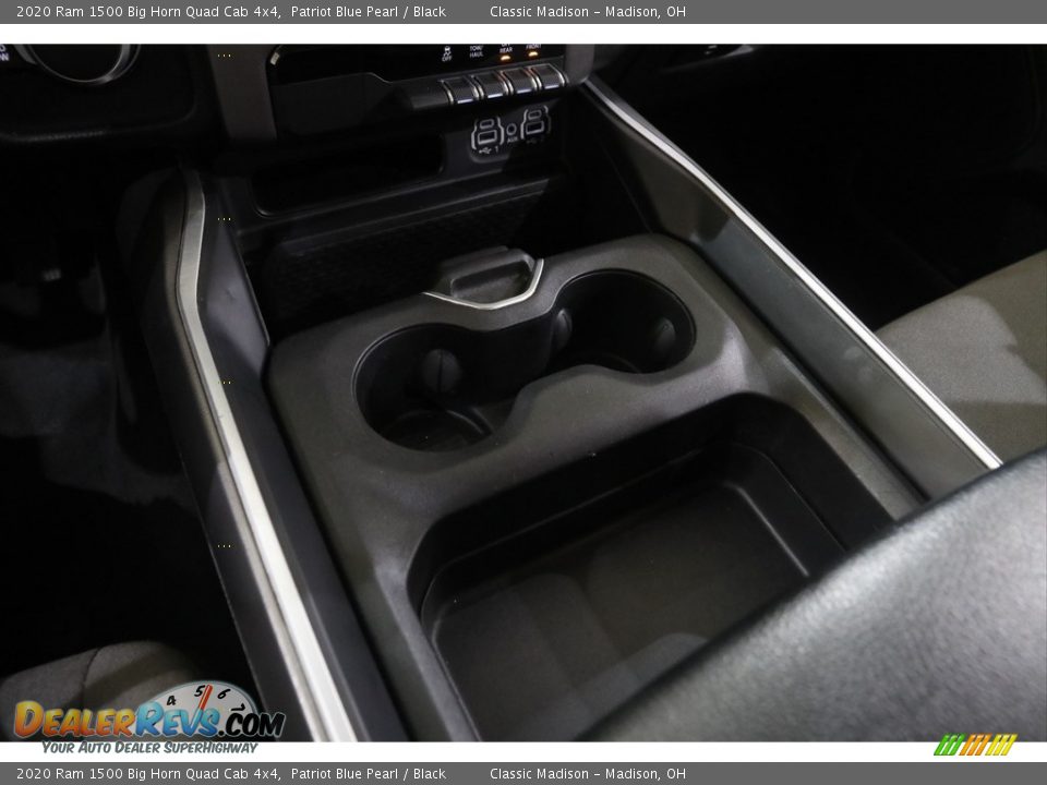 2020 Ram 1500 Big Horn Quad Cab 4x4 Patriot Blue Pearl / Black Photo #17