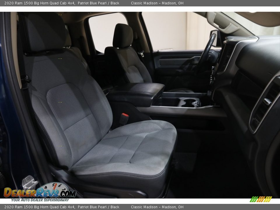 2020 Ram 1500 Big Horn Quad Cab 4x4 Patriot Blue Pearl / Black Photo #19