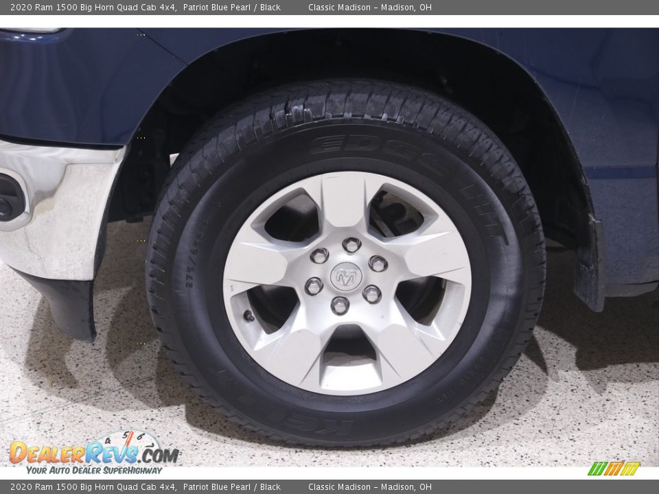 2020 Ram 1500 Big Horn Quad Cab 4x4 Patriot Blue Pearl / Black Photo #23