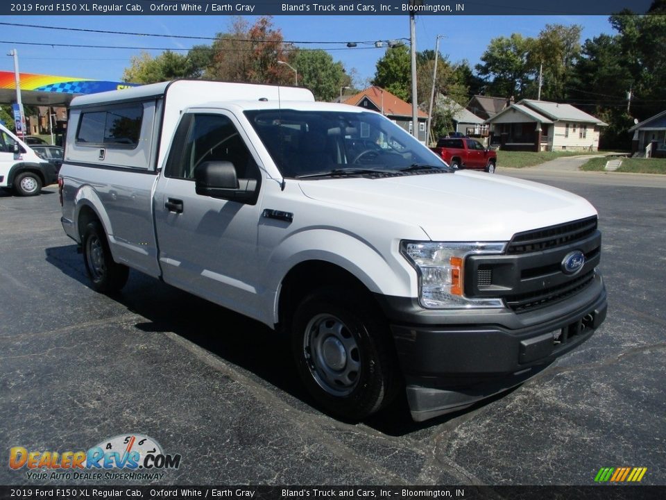 2019 Ford F150 XL Regular Cab Oxford White / Earth Gray Photo #5