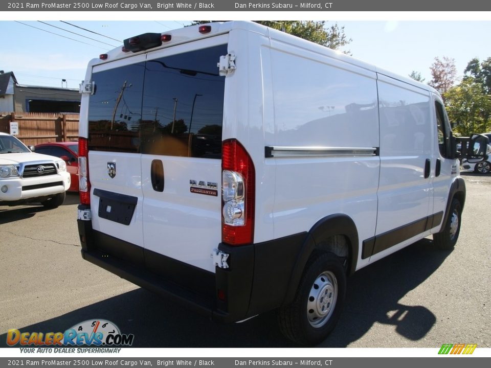 2021 Ram ProMaster 2500 Low Roof Cargo Van Bright White / Black Photo #5
