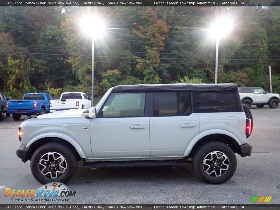 Cactus Gray 2022 Ford Bronco Outer Banks 4x4 4-Door Photo #6