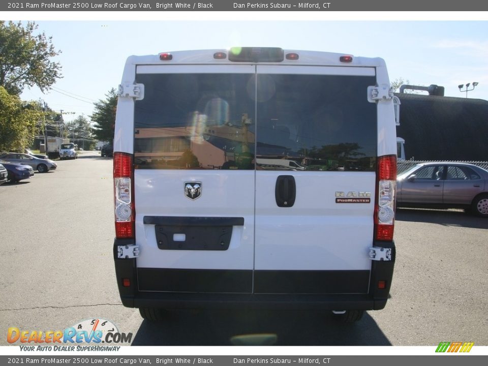 2021 Ram ProMaster 2500 Low Roof Cargo Van Bright White / Black Photo #6