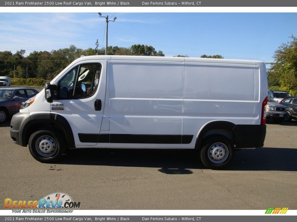 2021 Ram ProMaster 2500 Low Roof Cargo Van Bright White / Black Photo #8