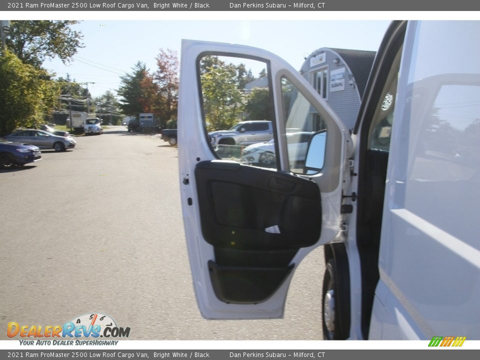 2021 Ram ProMaster 2500 Low Roof Cargo Van Bright White / Black Photo #9
