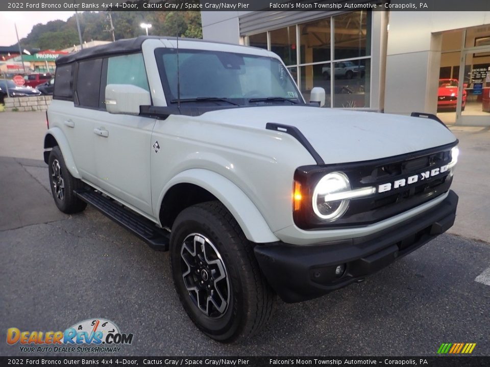 Cactus Gray 2022 Ford Bronco Outer Banks 4x4 4-Door Photo #9