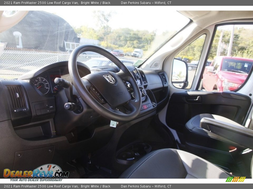2021 Ram ProMaster 2500 Low Roof Cargo Van Bright White / Black Photo #10