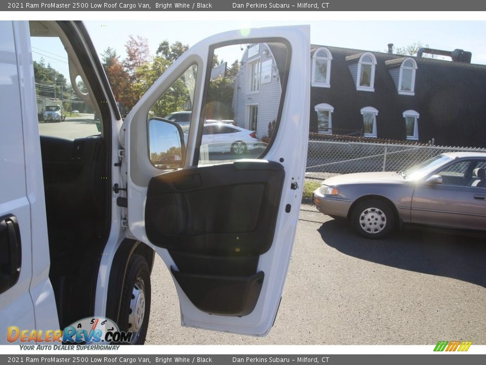 2021 Ram ProMaster 2500 Low Roof Cargo Van Bright White / Black Photo #14