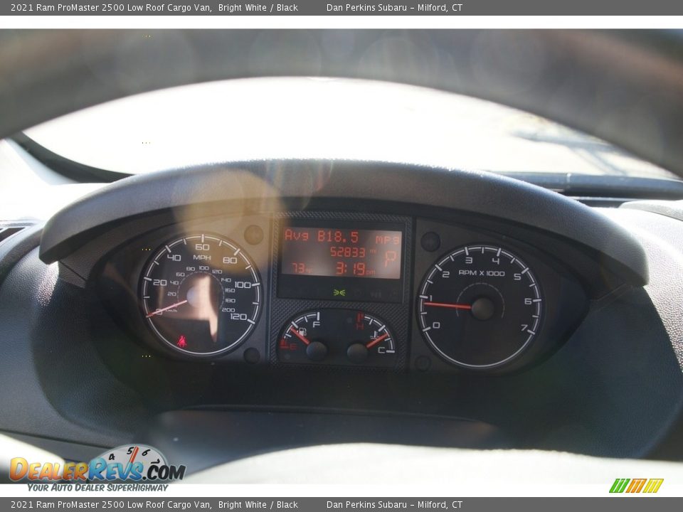 2021 Ram ProMaster 2500 Low Roof Cargo Van Bright White / Black Photo #15