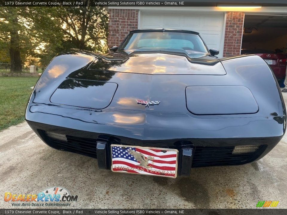 1979 Chevrolet Corvette Coupe Black / Red Photo #4