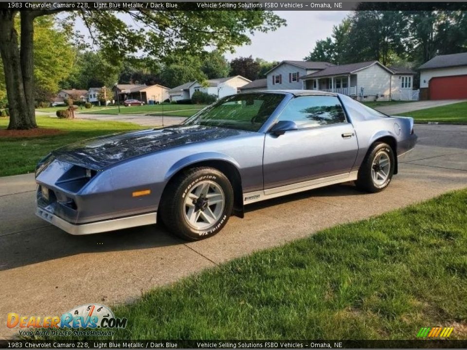 Light Blue Metallic 1983 Chevrolet Camaro Z28 Photo #3