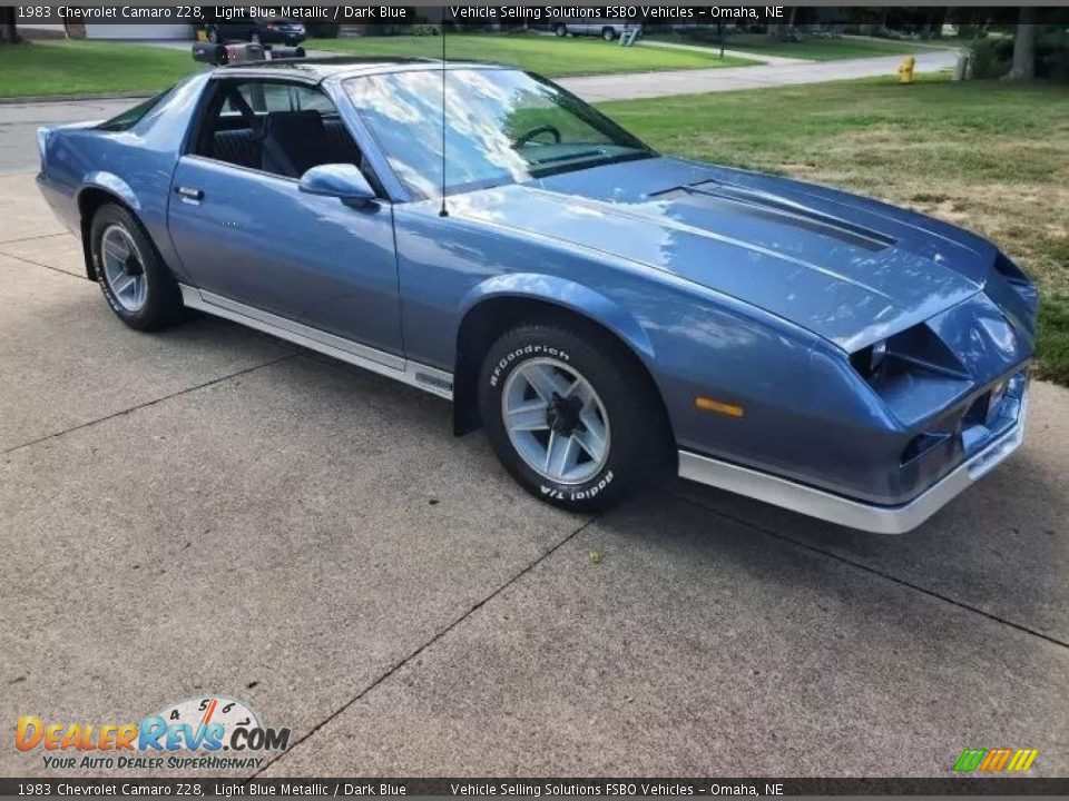 Light Blue Metallic 1983 Chevrolet Camaro Z28 Photo #4