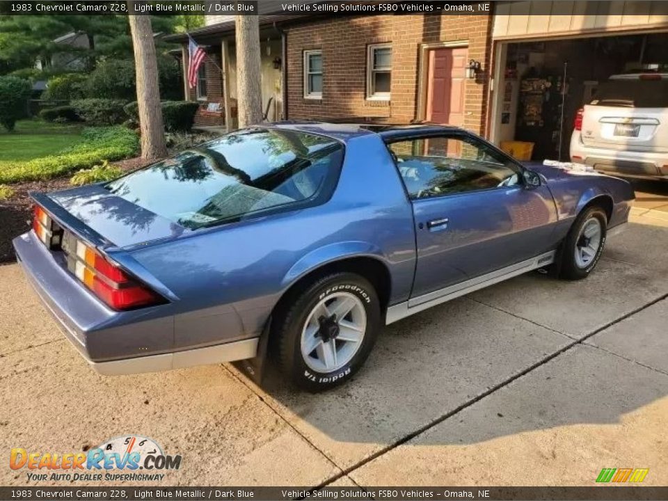 Light Blue Metallic 1983 Chevrolet Camaro Z28 Photo #5