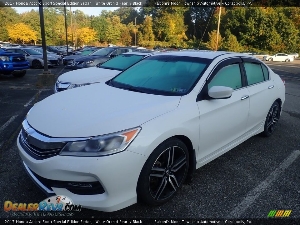 2017 Honda Accord Sport Special Edition Sedan White Orchid Pearl / Black Photo #1