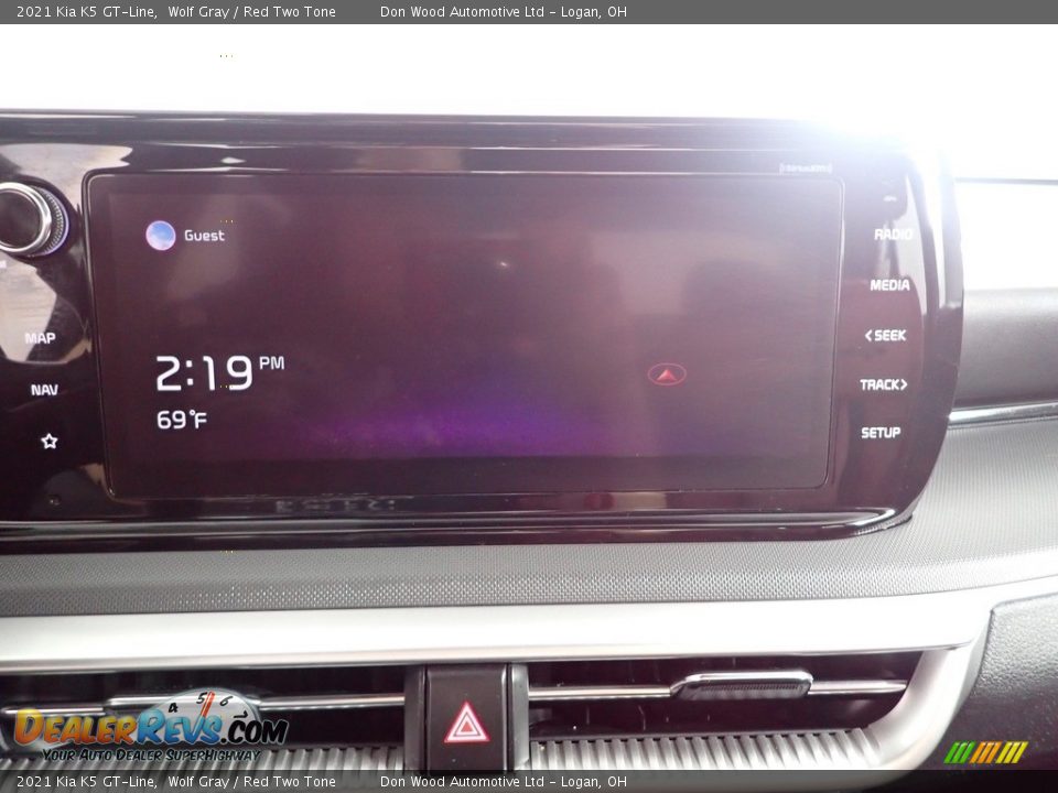 2021 Kia K5 GT-Line Wolf Gray / Red Two Tone Photo #4