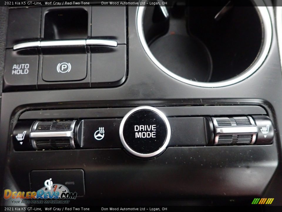 2021 Kia K5 GT-Line Wolf Gray / Red Two Tone Photo #6