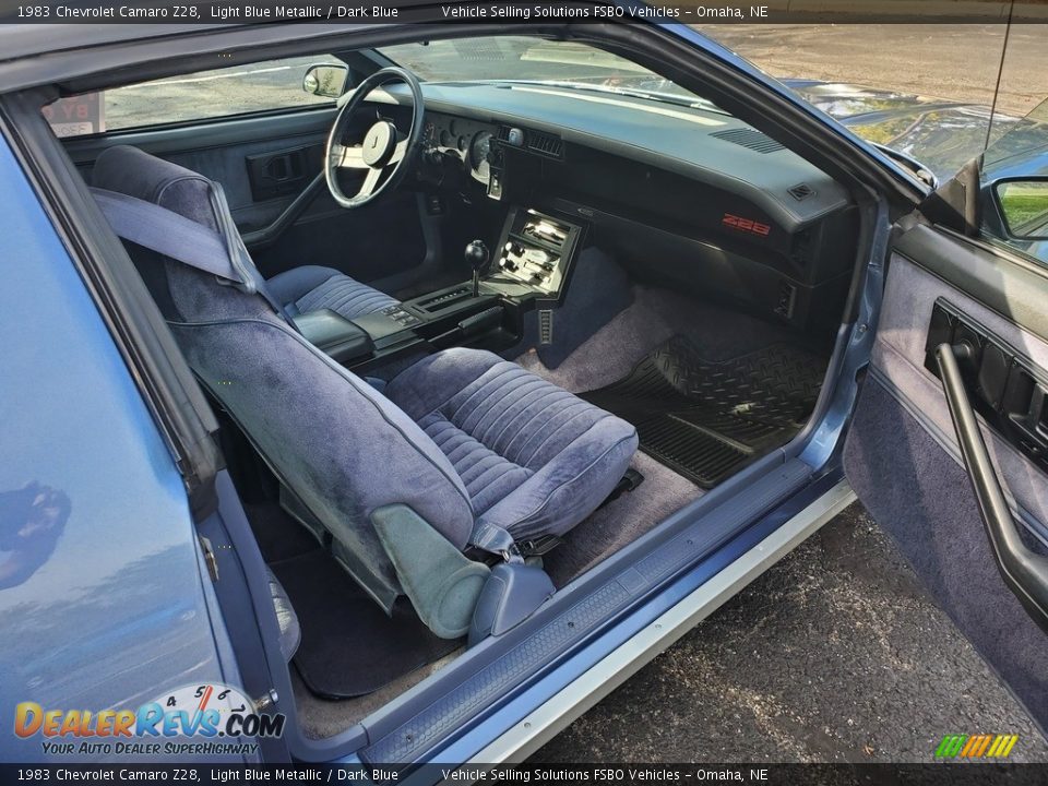 Front Seat of 1983 Chevrolet Camaro Z28 Photo #12