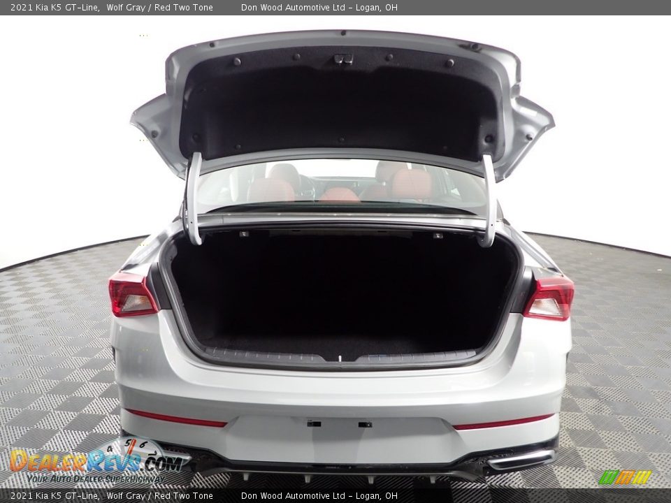 2021 Kia K5 GT-Line Wolf Gray / Red Two Tone Photo #11