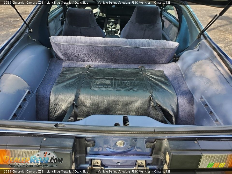 1983 Chevrolet Camaro Z28 Trunk Photo #16