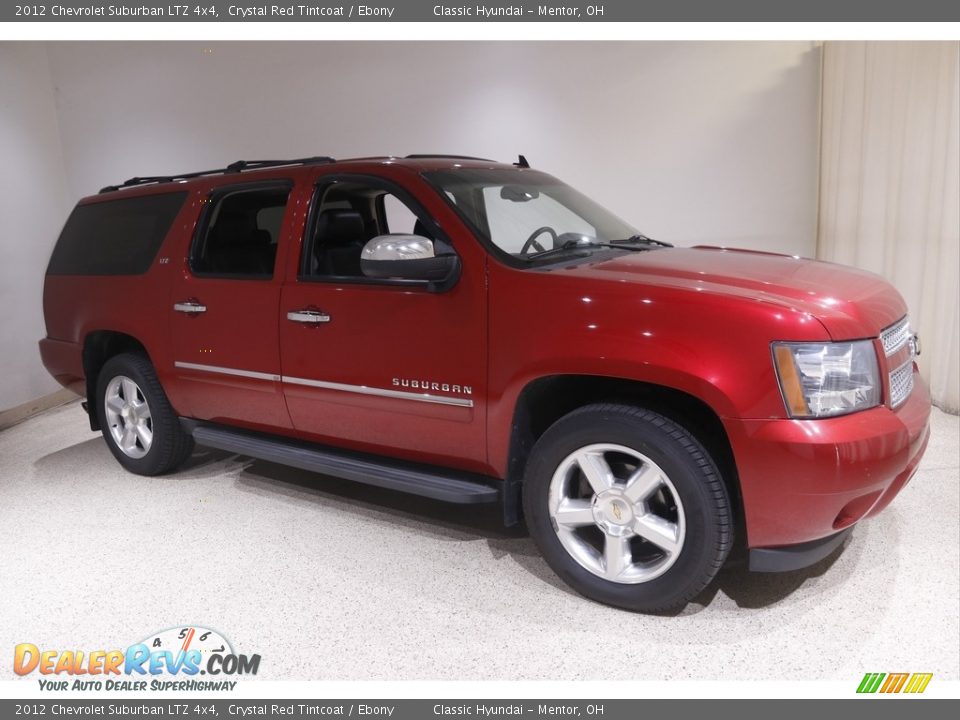 2012 Chevrolet Suburban LTZ 4x4 Crystal Red Tintcoat / Ebony Photo #1