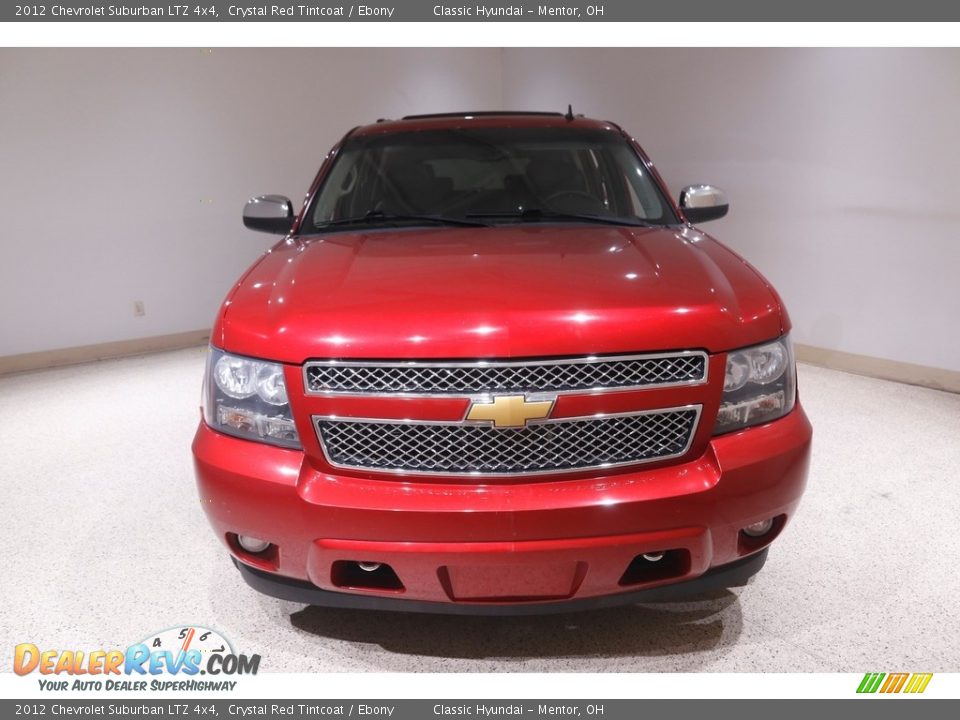 2012 Chevrolet Suburban LTZ 4x4 Crystal Red Tintcoat / Ebony Photo #2