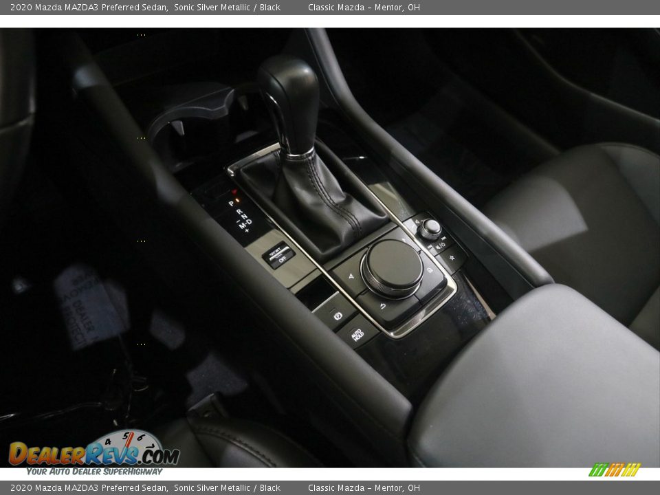 2020 Mazda MAZDA3 Preferred Sedan Sonic Silver Metallic / Black Photo #14